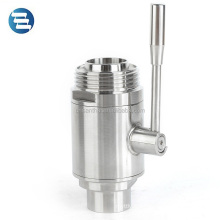 Food Grade Stainless Steel Straight Two Way Sanitary Thread Ball Valve